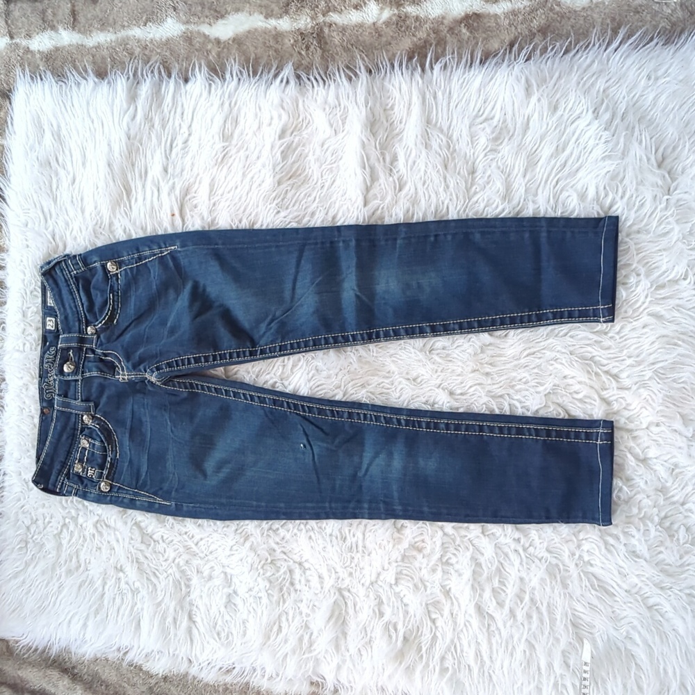 Miss Me Low Rise Dark Wash Skinny Jeggings